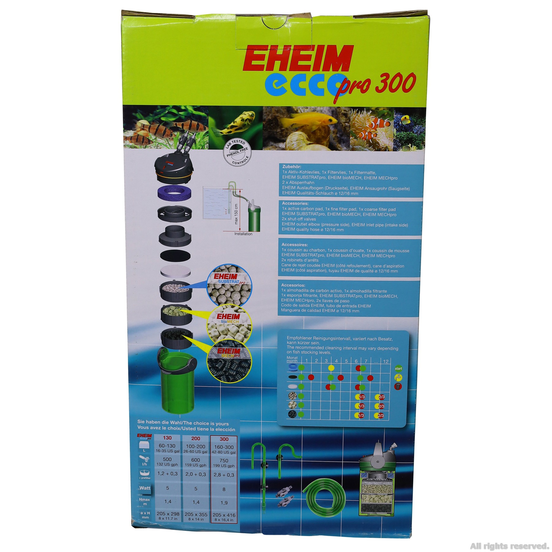 Зовнішній фільтр Eheim ecco pro 300 (2036020)