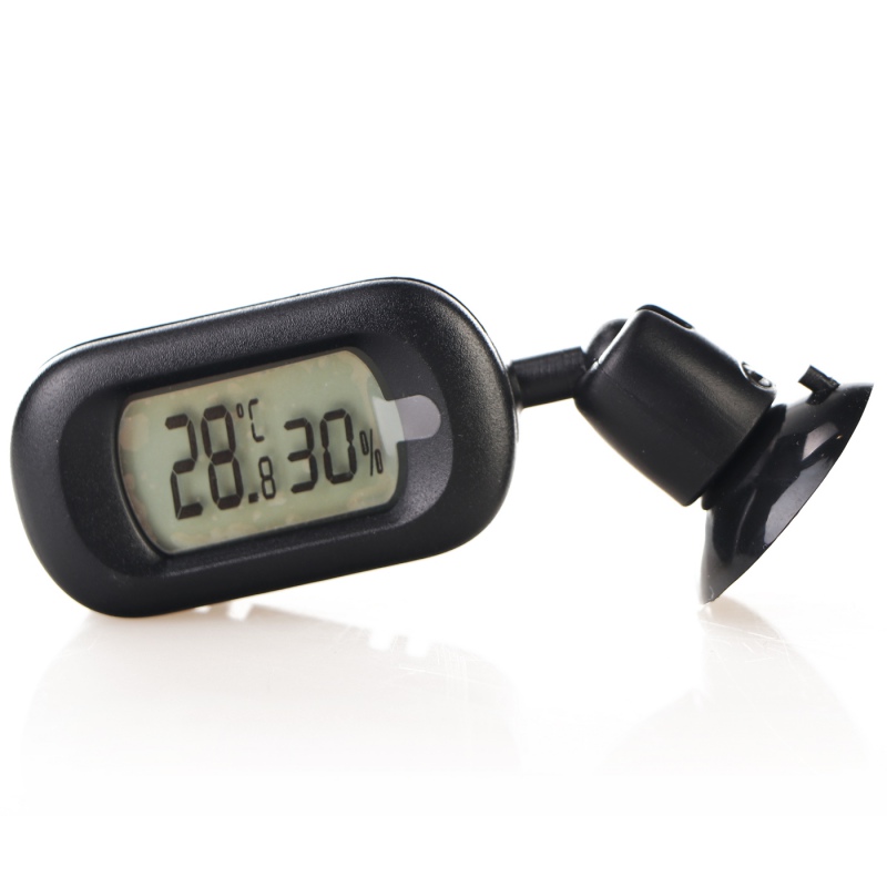 Цифровий міні гігрометр-термометр Repti-Zoo LCD MINI SH128 з присоскою