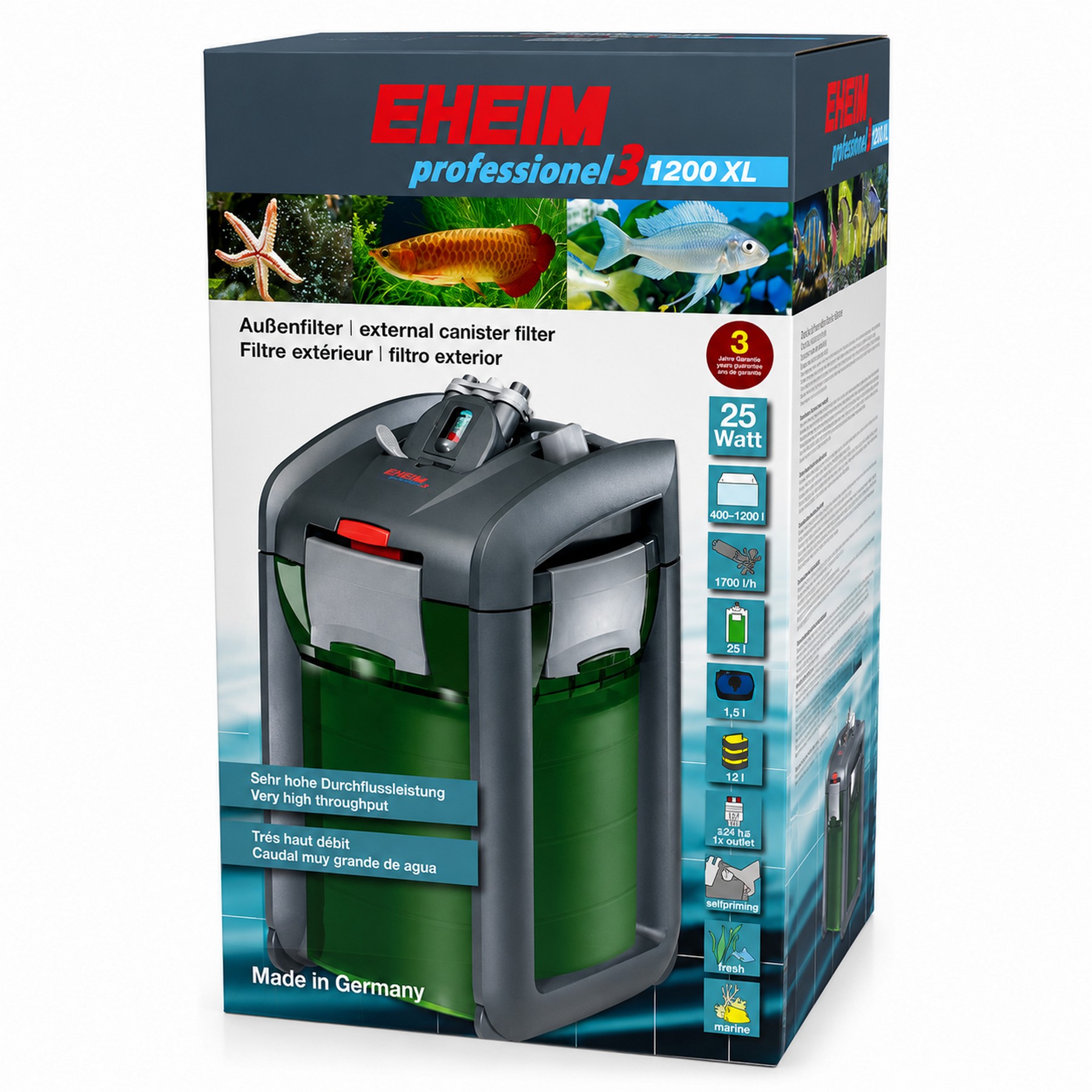 Зовнішній фільтр Eheim professionel 3 1200XL (2080) (2080010)