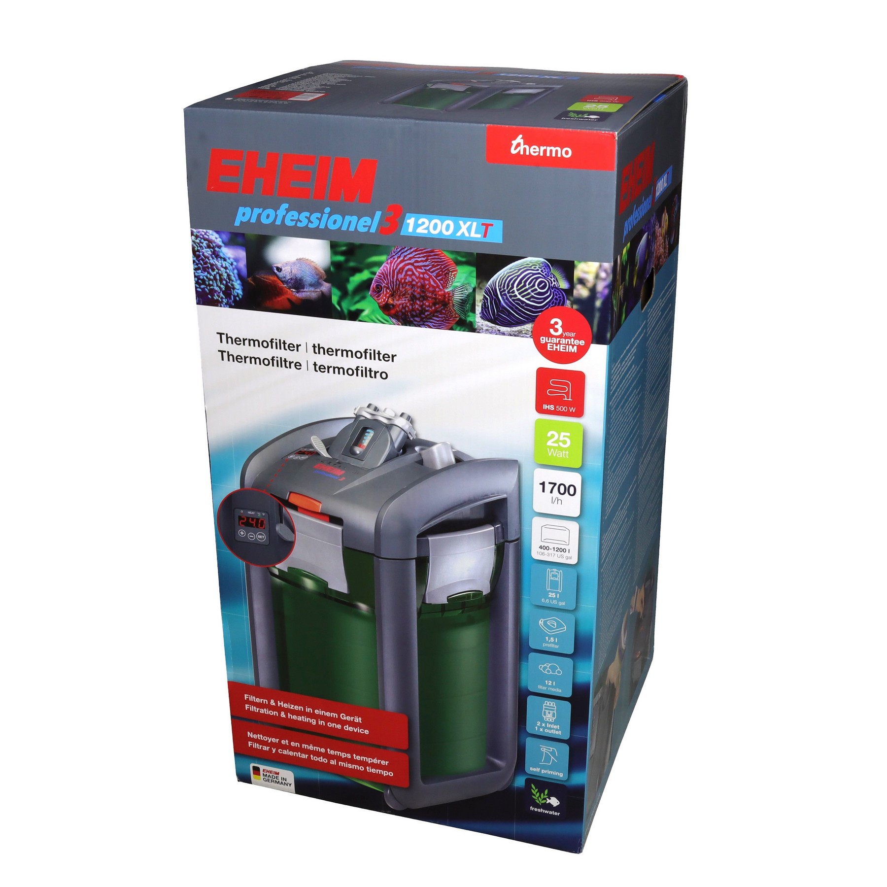 Зовнішній термо фільтр Eheim professionel 3 1200XLT (2180) (2180010)