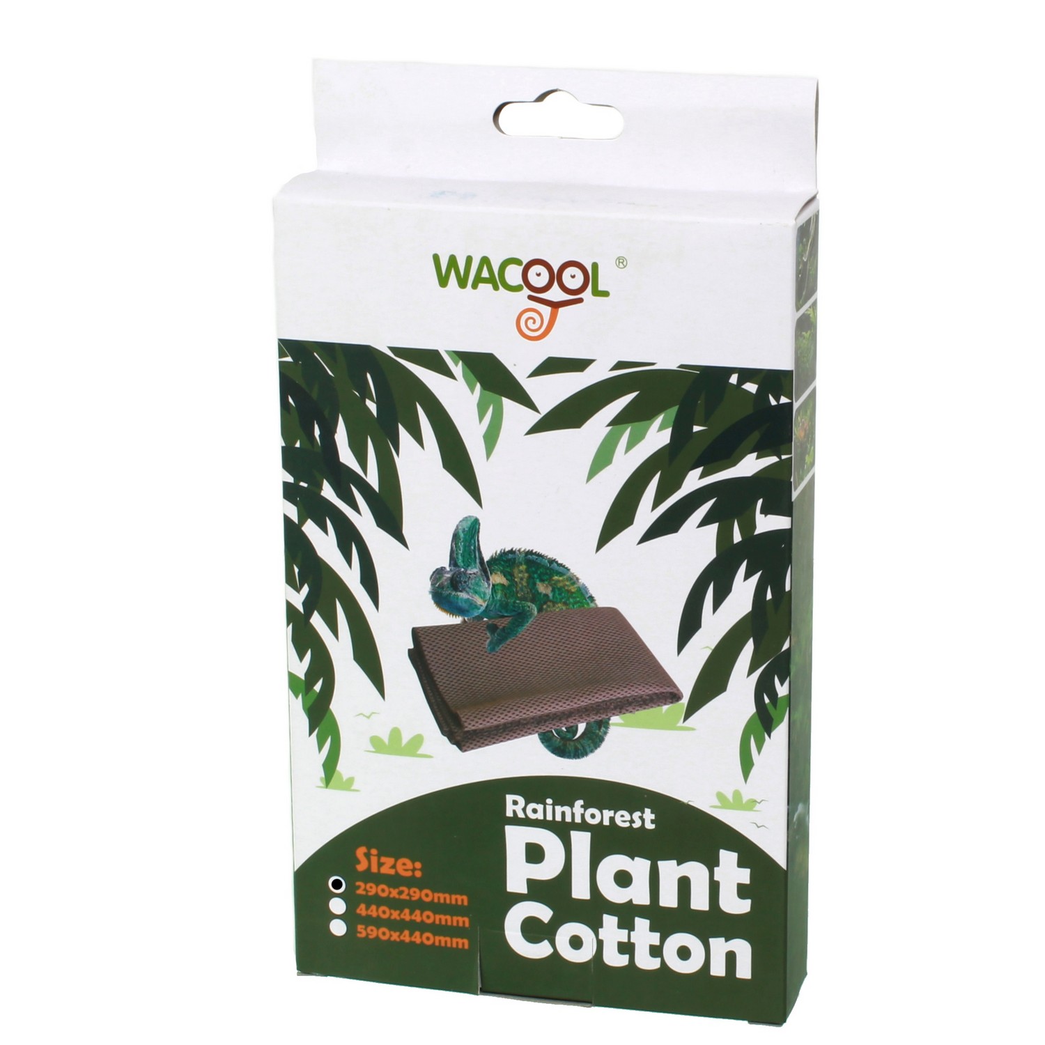 Тропічна бавовна Repti-Zoo Plant Cotton M 29х29см (YZM003) для моху і рослин у тераріум