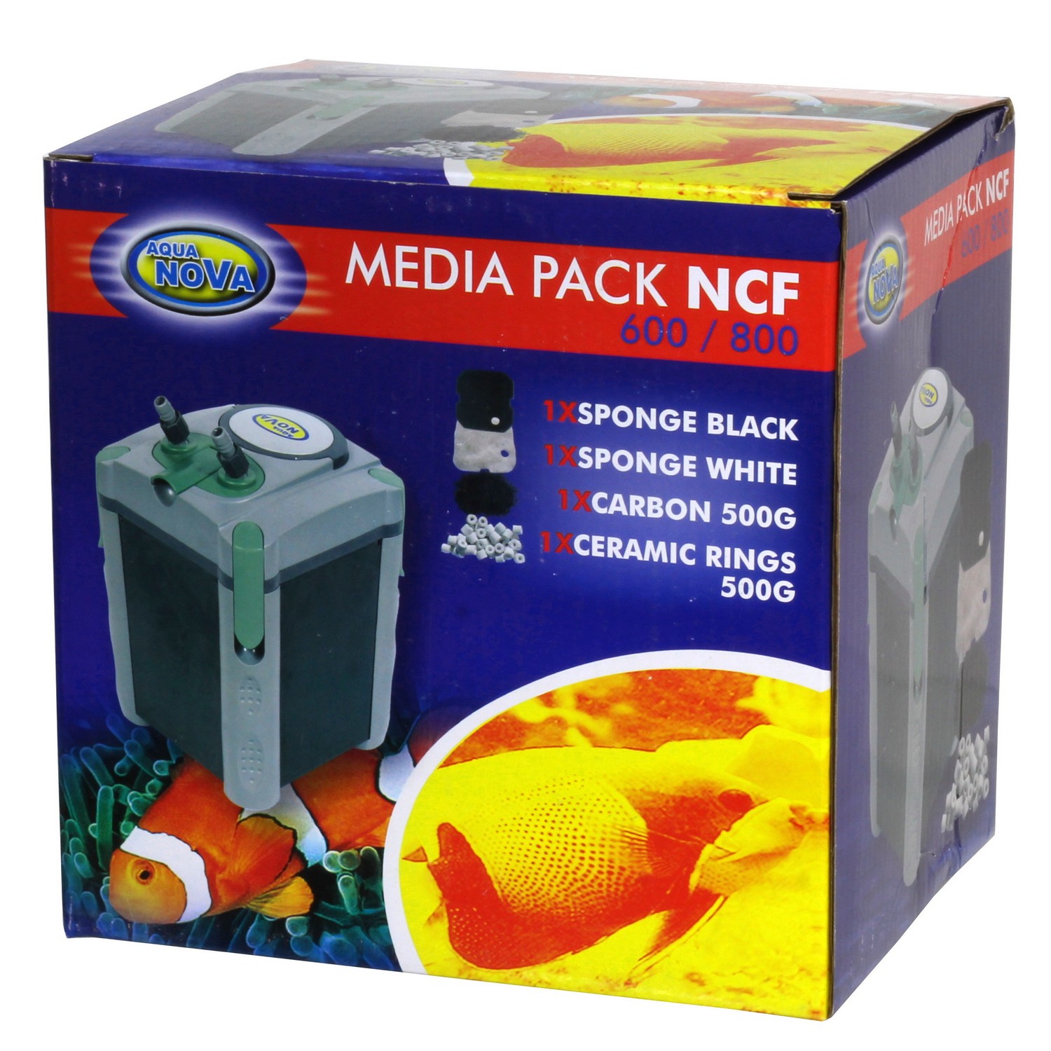 Комплект наполнителей для Aqua Nova Media Pack NCF-600/800 (MPACK 600/800)