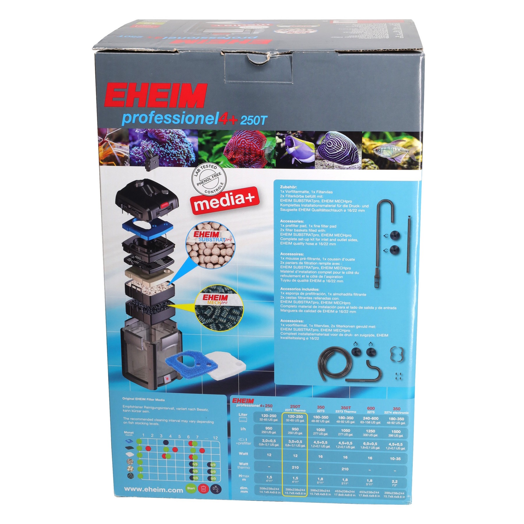 Зовнішній фільтр Eheim professionel 4+ 250T (2371020)