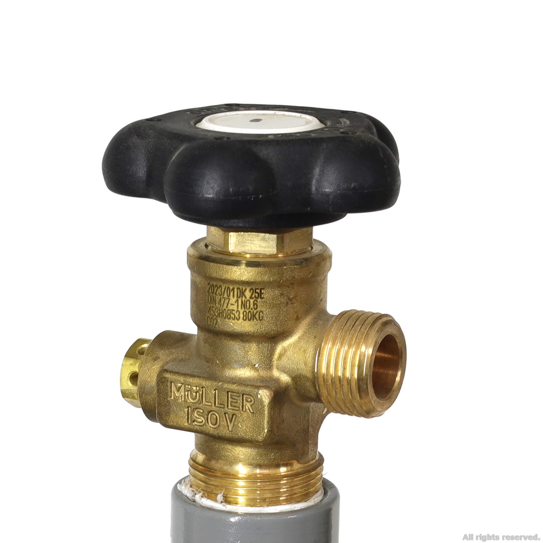 Балон CO2 Aqua Nova NCO2-2L, метал, 2л. (NCO2-2L)