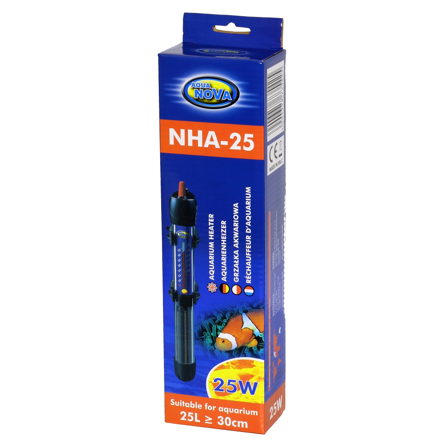 Нагрівач Aqua Nova 25Вт (NHA-25)