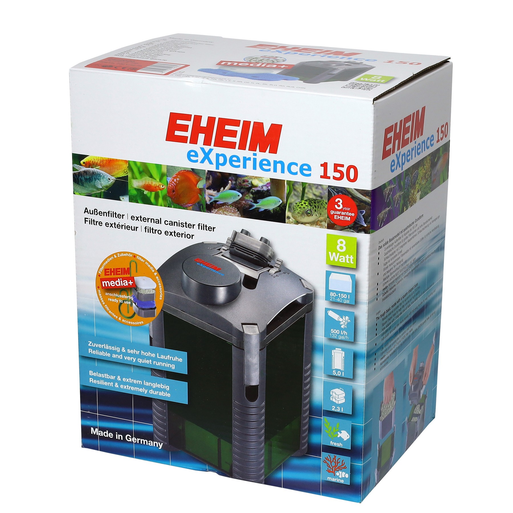 Зовнішній фільтр Eheim eXperience 150 (2422020)