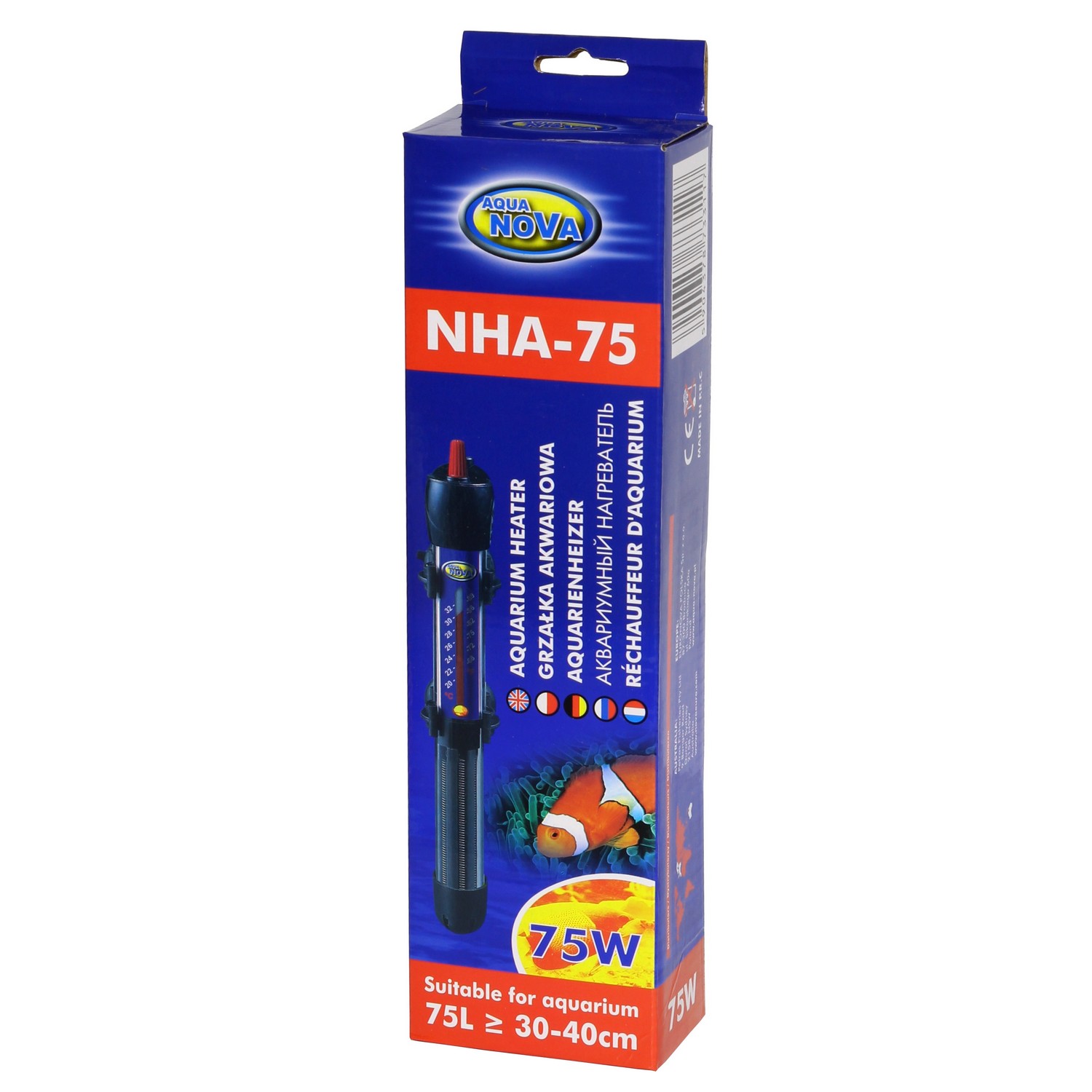 Нагрівач Aqua Nova 75Вт (NHA-75)