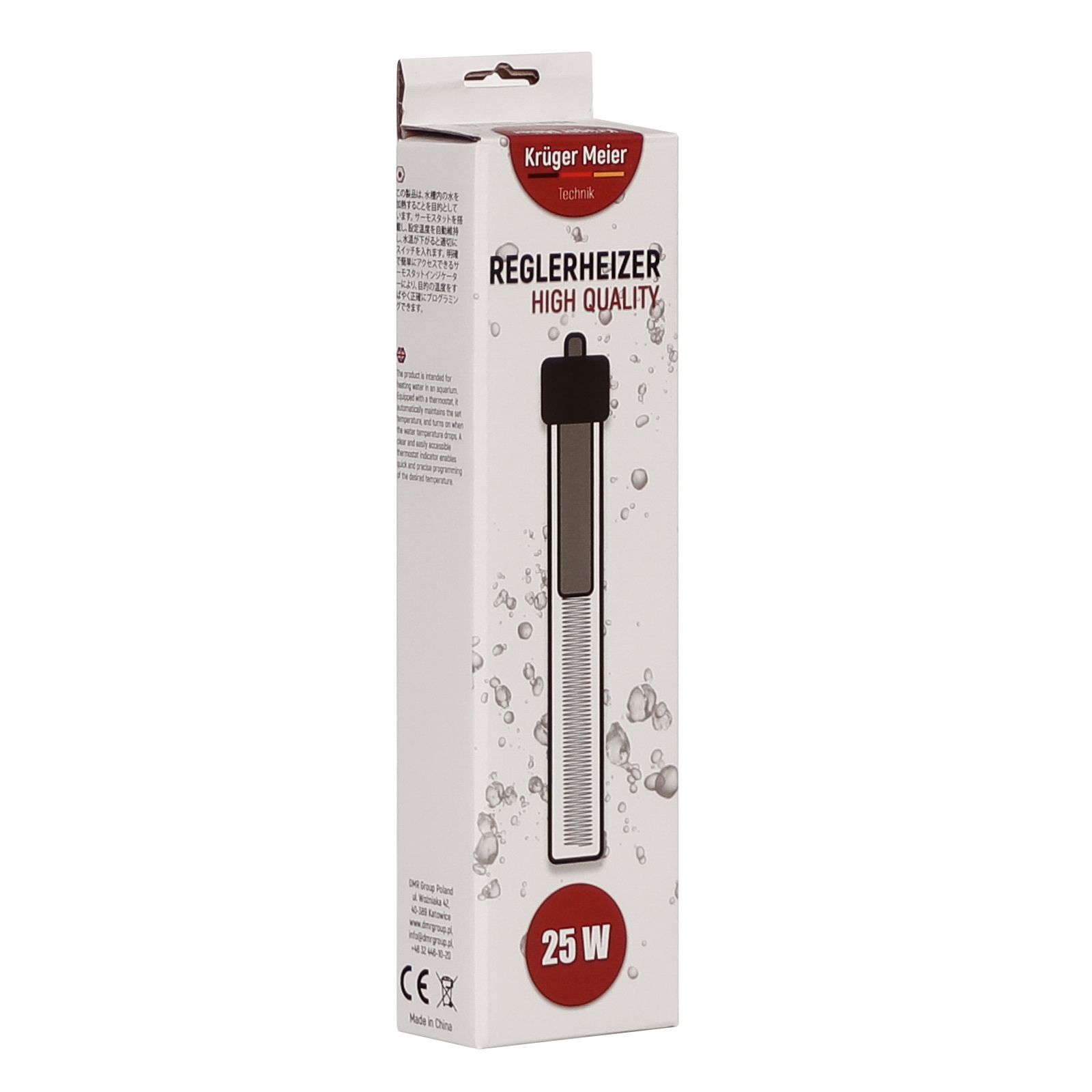 Нагрівач Kruger Meier Reglerheizer 25W
