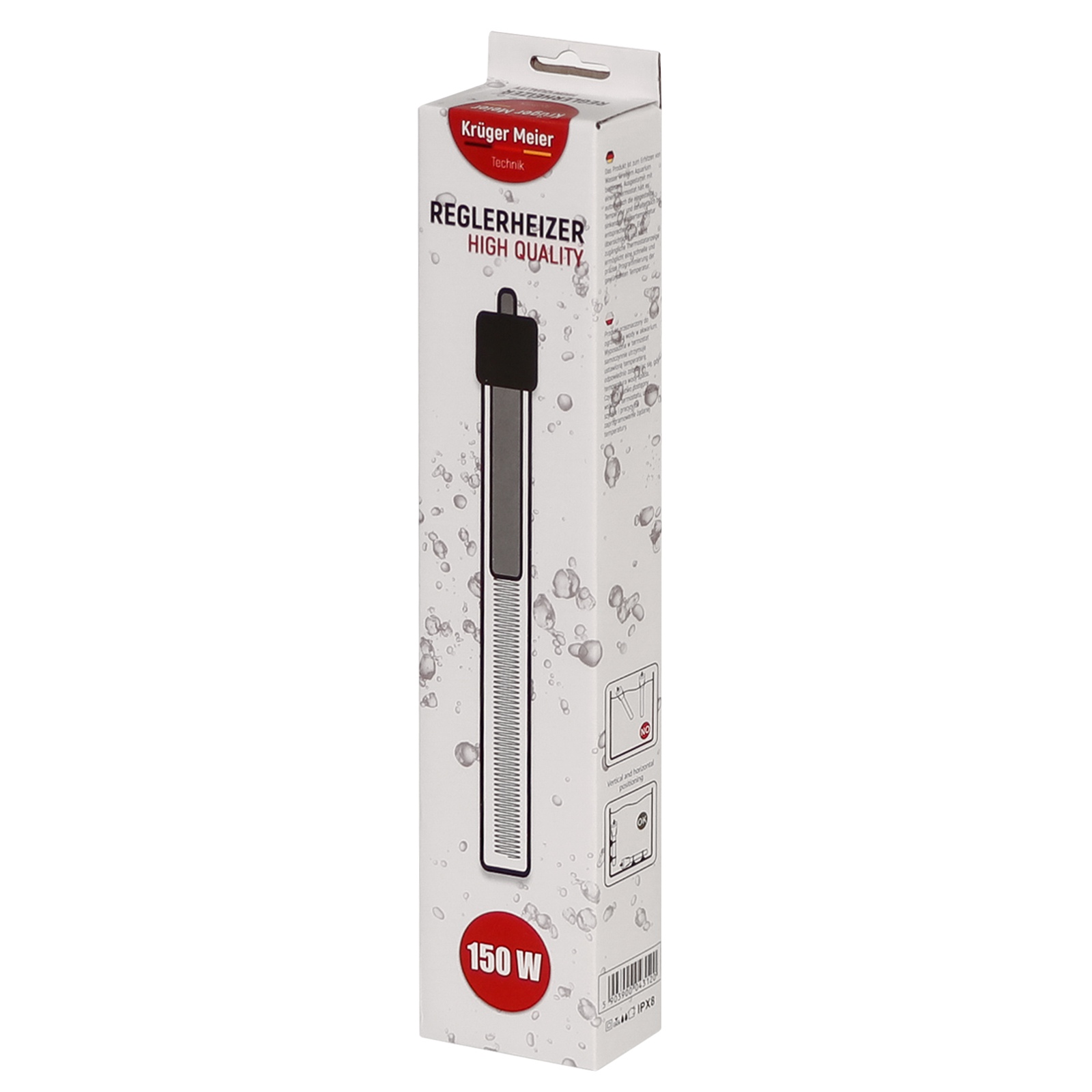 Нагрівач Kruger Meier Reglerheizer 150W 