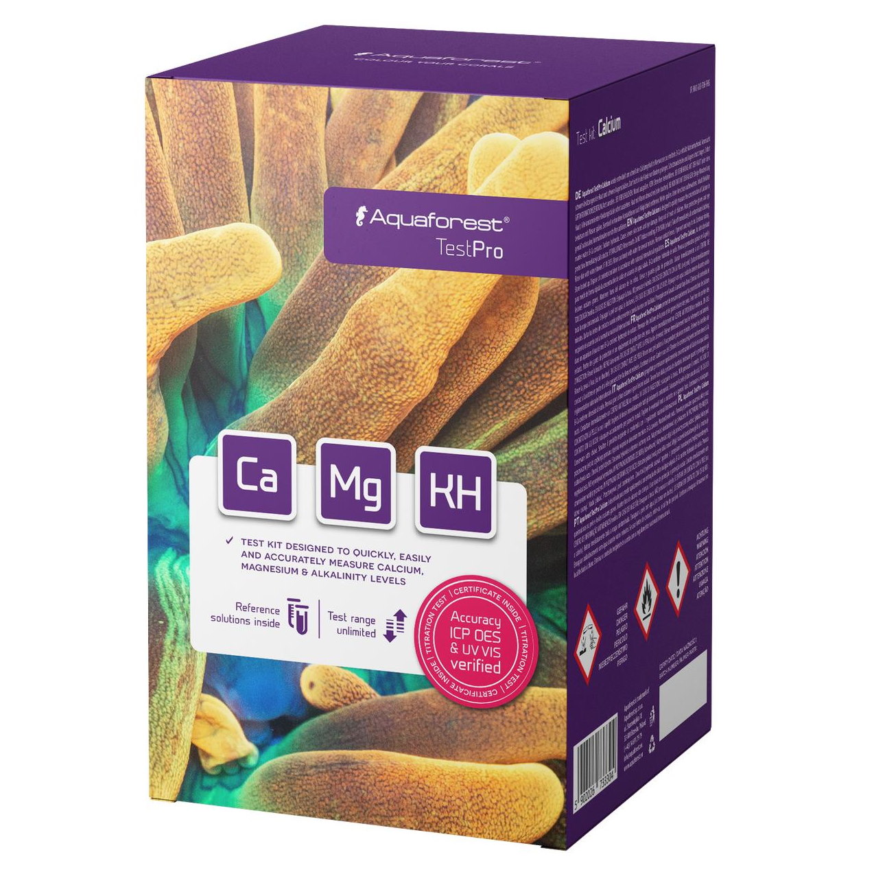 Набір тестів для морського акваріуму Aquaforest Test Pro Pack CA,KH,MG (733304)