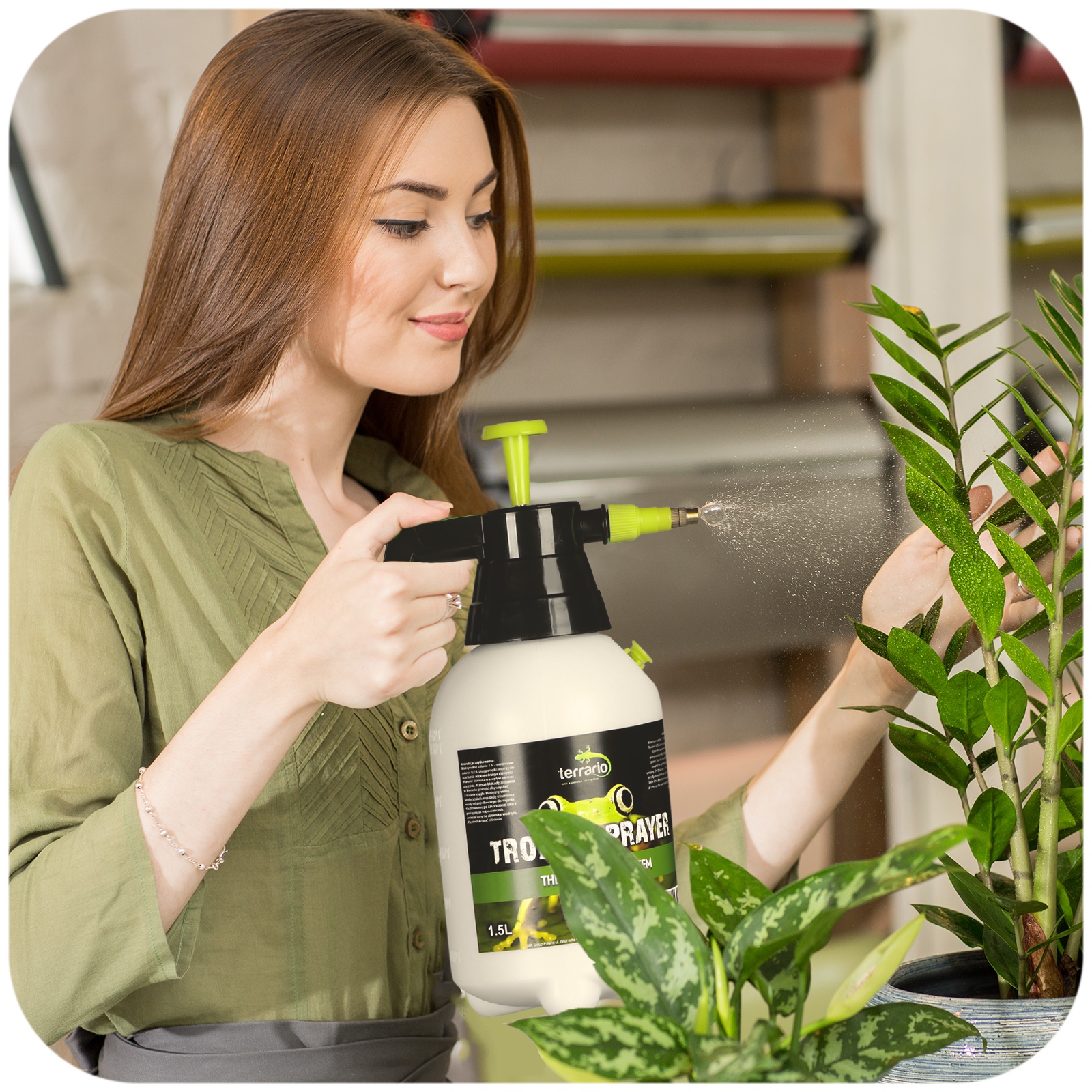 Обприскувач пневматичний Terrario Troppi Sprayer 1500мл
