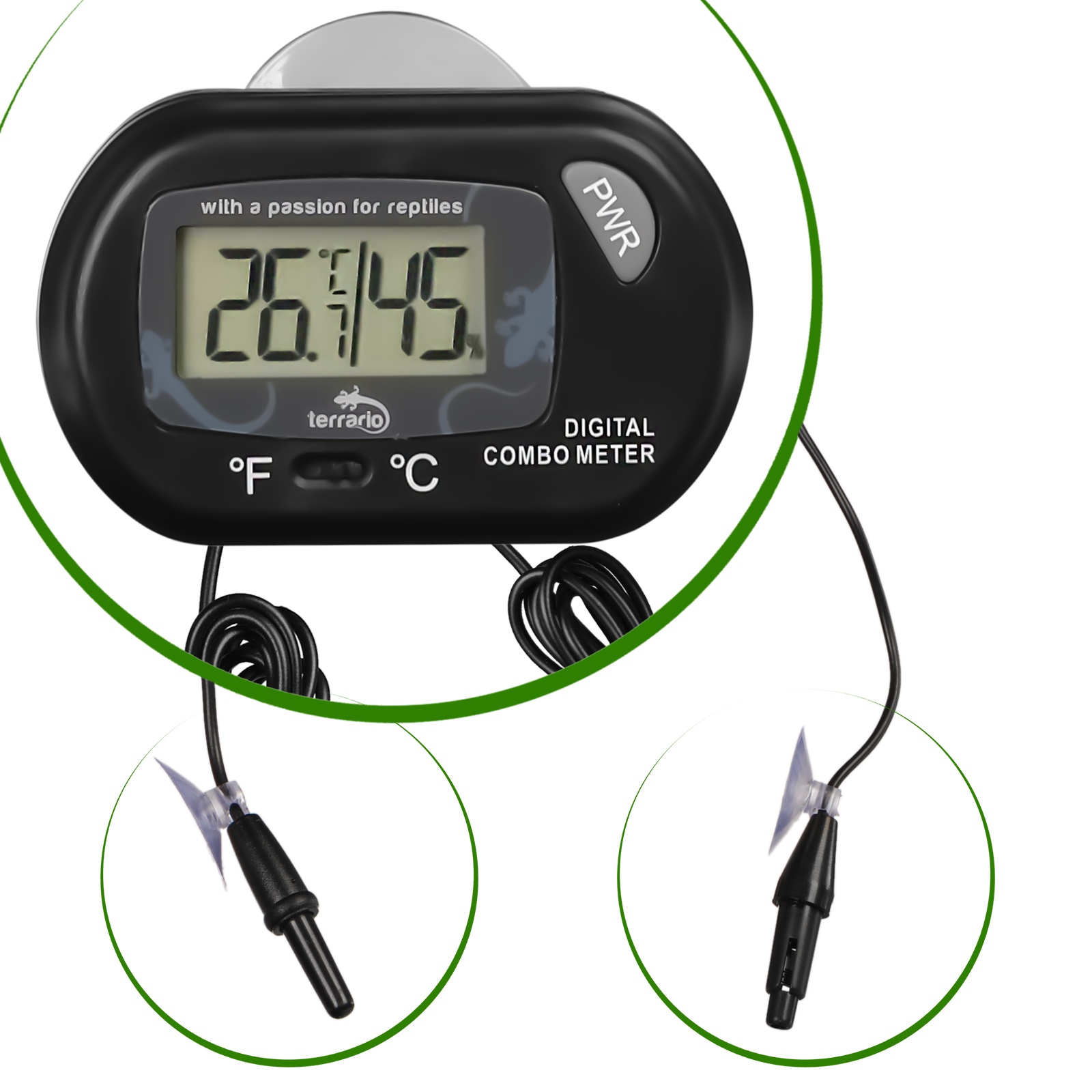 Гігрометр - термометр цифровий Terrario Rotom Digital Thermometer Hygrometer