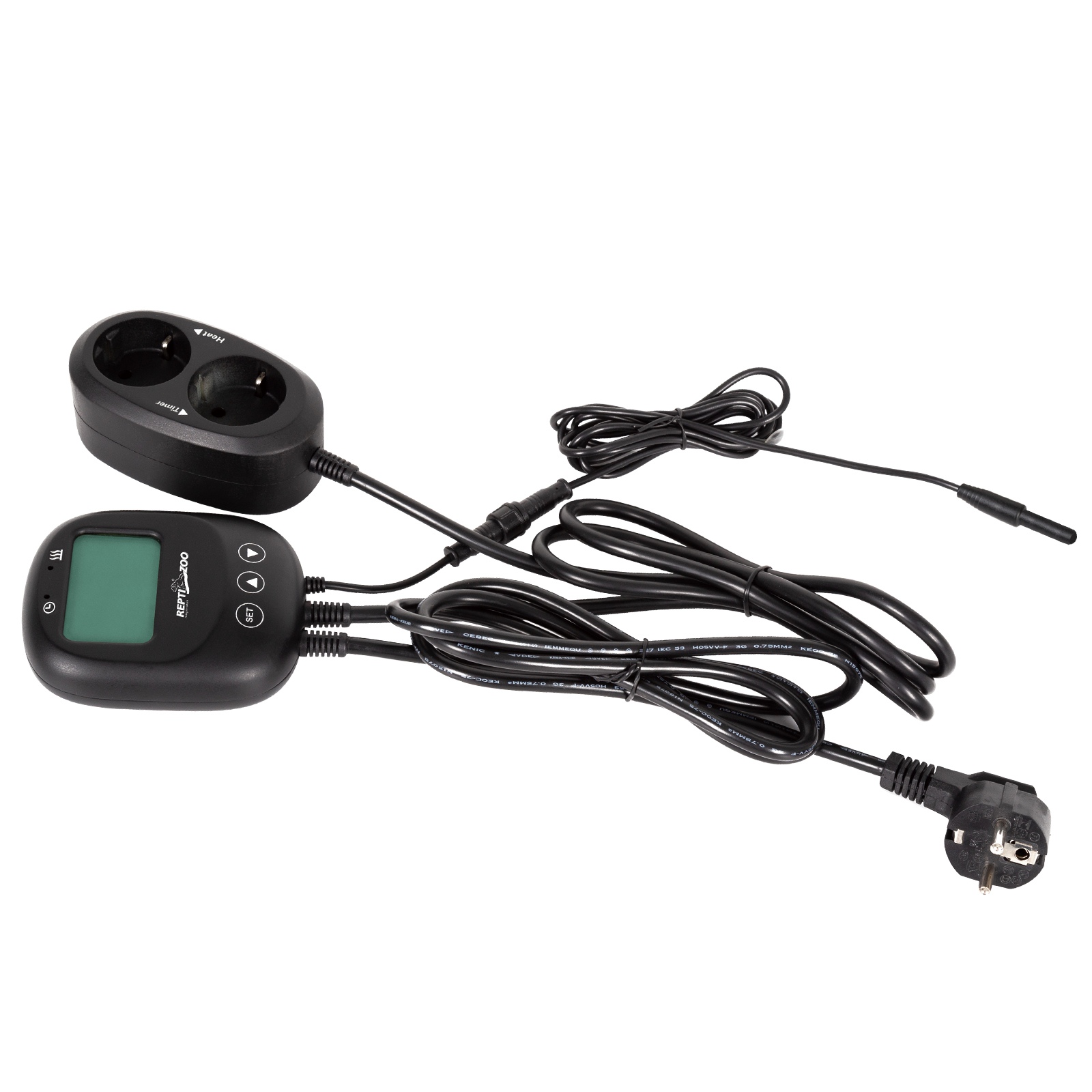 Цифровий термостат з таймером Repti-Zoo Digital Thermostat & Timer (THC20) для тераріумів і акваріумів
