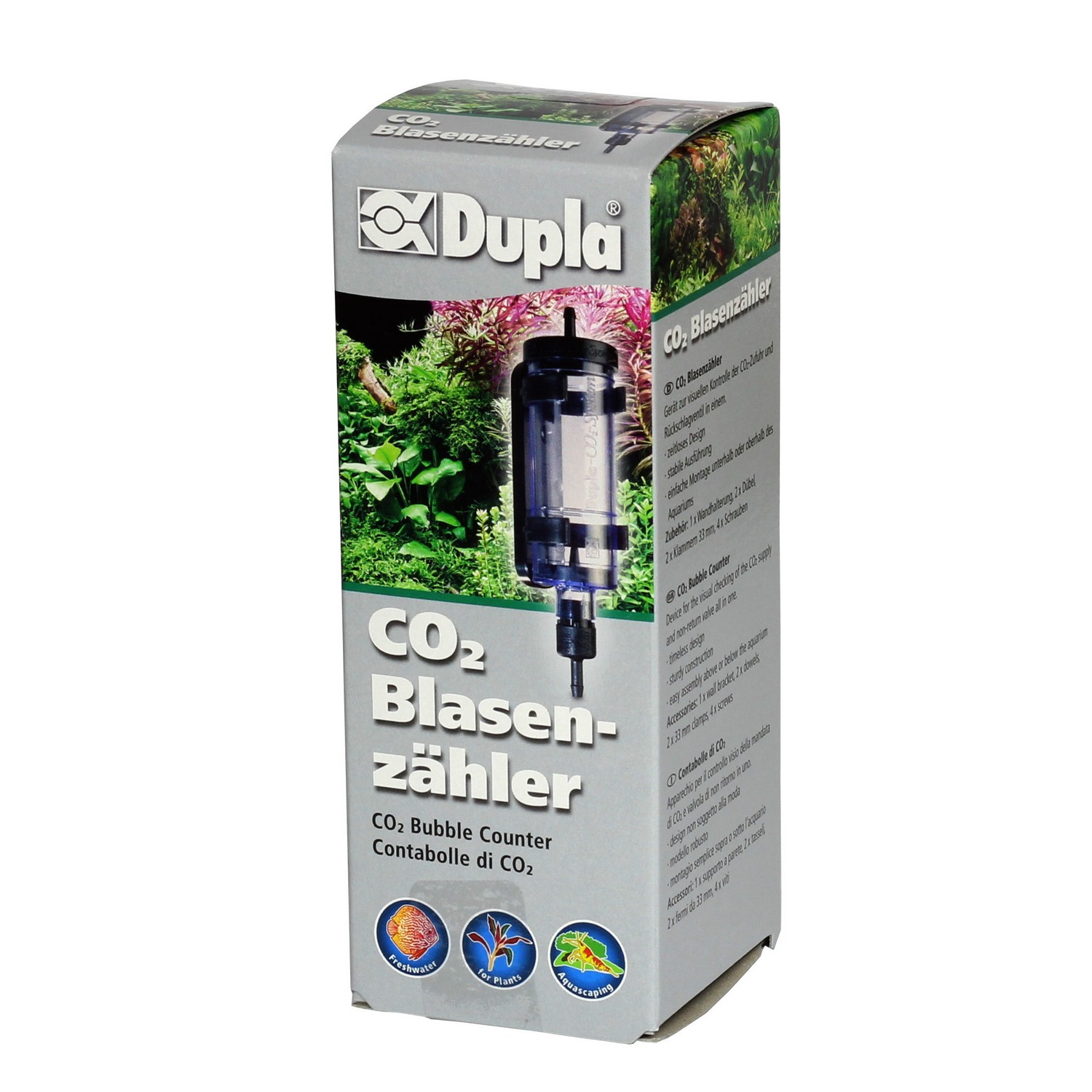 Лічильник бульбашок + зворотній клапан Dupla CO2 Bubble Counter (80210)