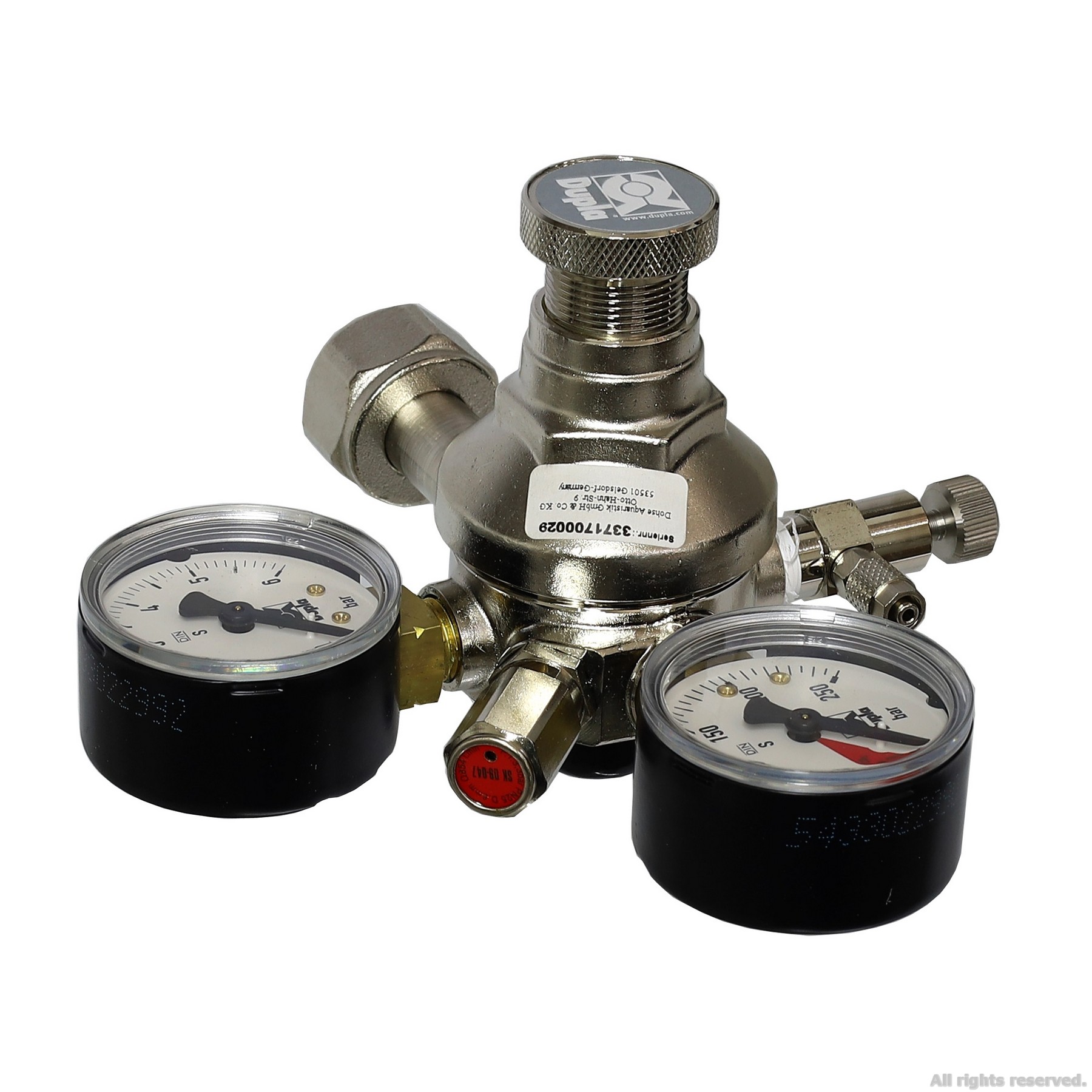 Редуктор CO2 для багаторазових балонів Dupla CO2 Armatur Pro (80204)