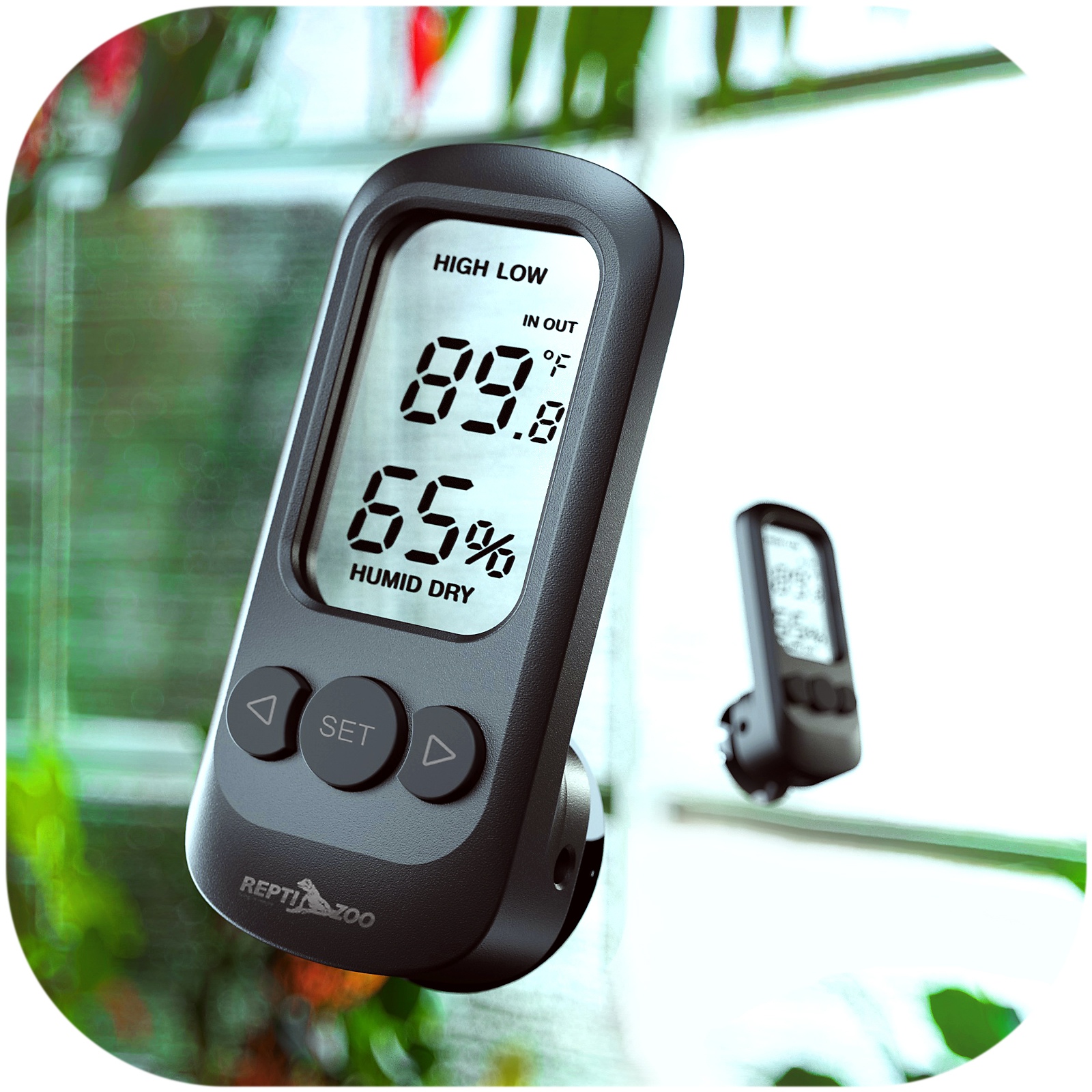 Гігрометр - термометр цифровий Repti-Zoo Digital Alarm Thermometer Hygrometer (SH129)