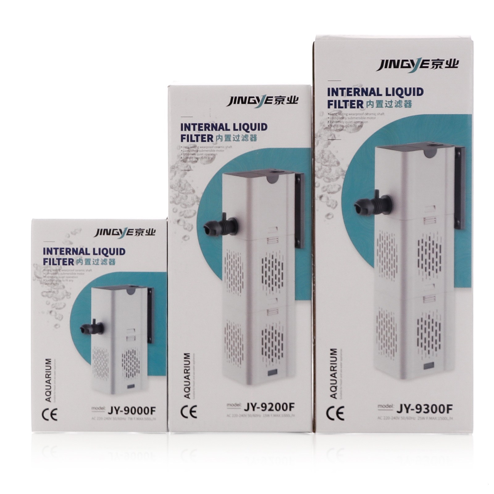 Внутрішній фільтр для акваріума Jingye Pro Filter 9000 500л/г. до 80л. (JY-9000F)