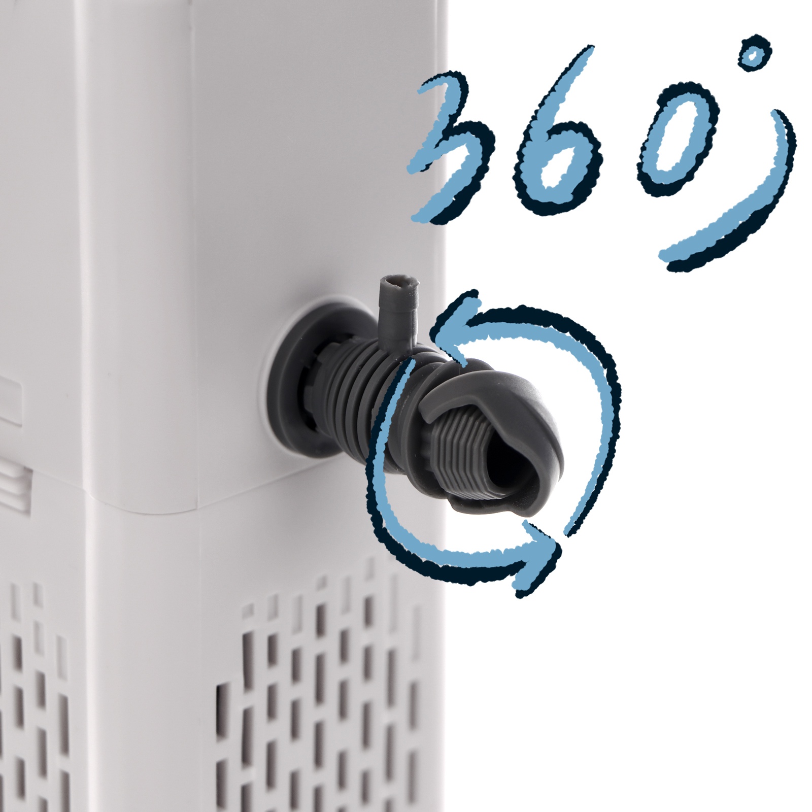 Внутрішній фільтр для акваріума Jingye Pro Filter 9200 1000л/г. до 120л. (JY-9200F) 