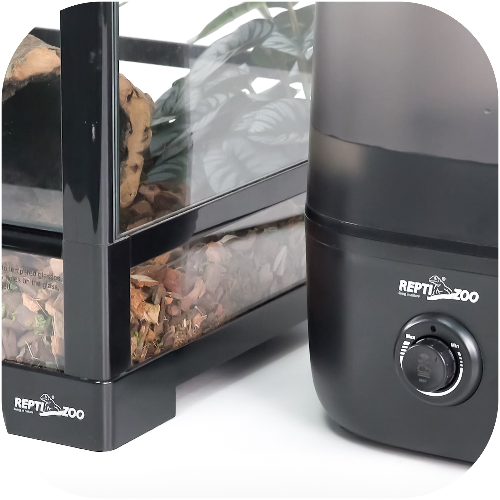 Генератор туману зовнішній з Wi-Fi Repti-Zoo Smart Wi-Fi Humidifier (ZTF03M)