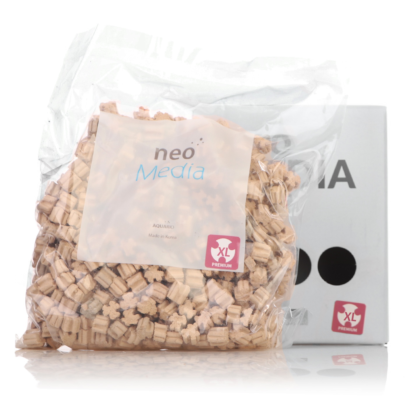 Наповнювач для біофільтрації зі зниженням pH Aquario Neo Media Soft XL 5л
