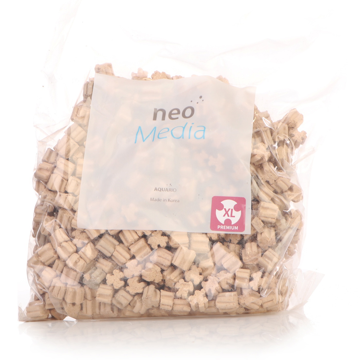 Наповнювач для біофільтрації зі зниженням pH Aquario Neo Media Soft XL 5л