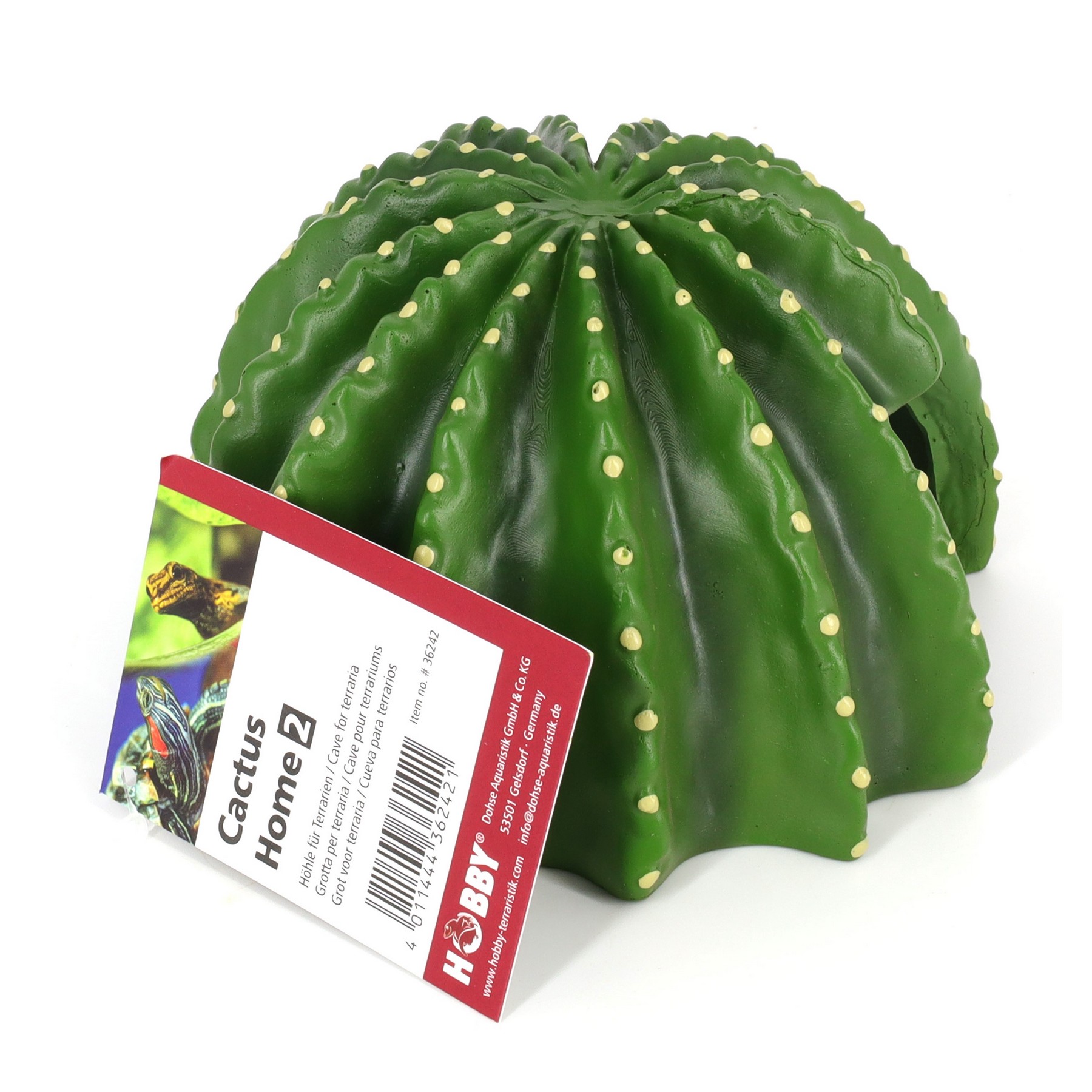 Декорация пещера кактус Hobby Cactus Home 2 12,7x12,5x8см (36242)