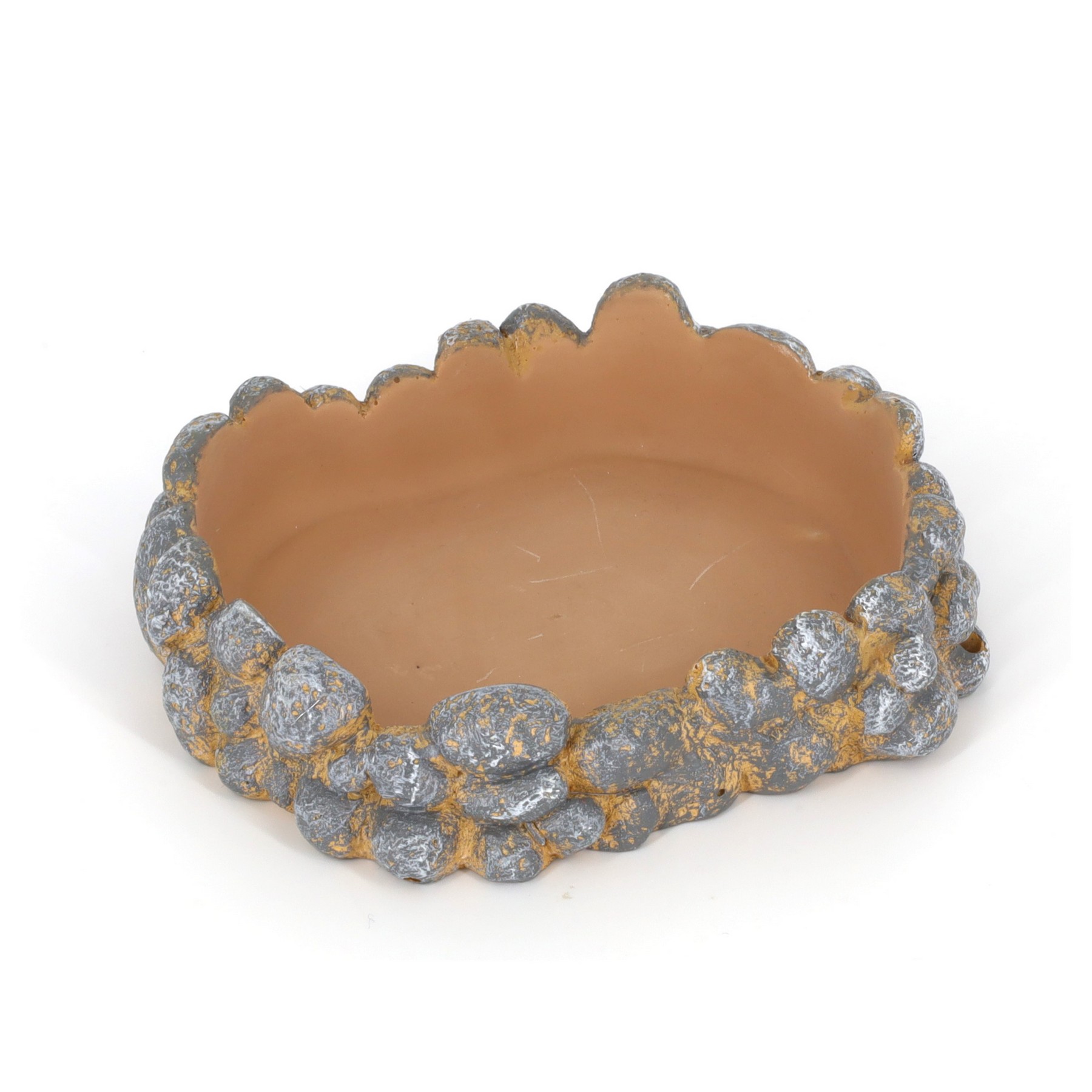 Поїлка для рептилій Hobby Drinking bowl Pebbles S 12x11x3см (36400)