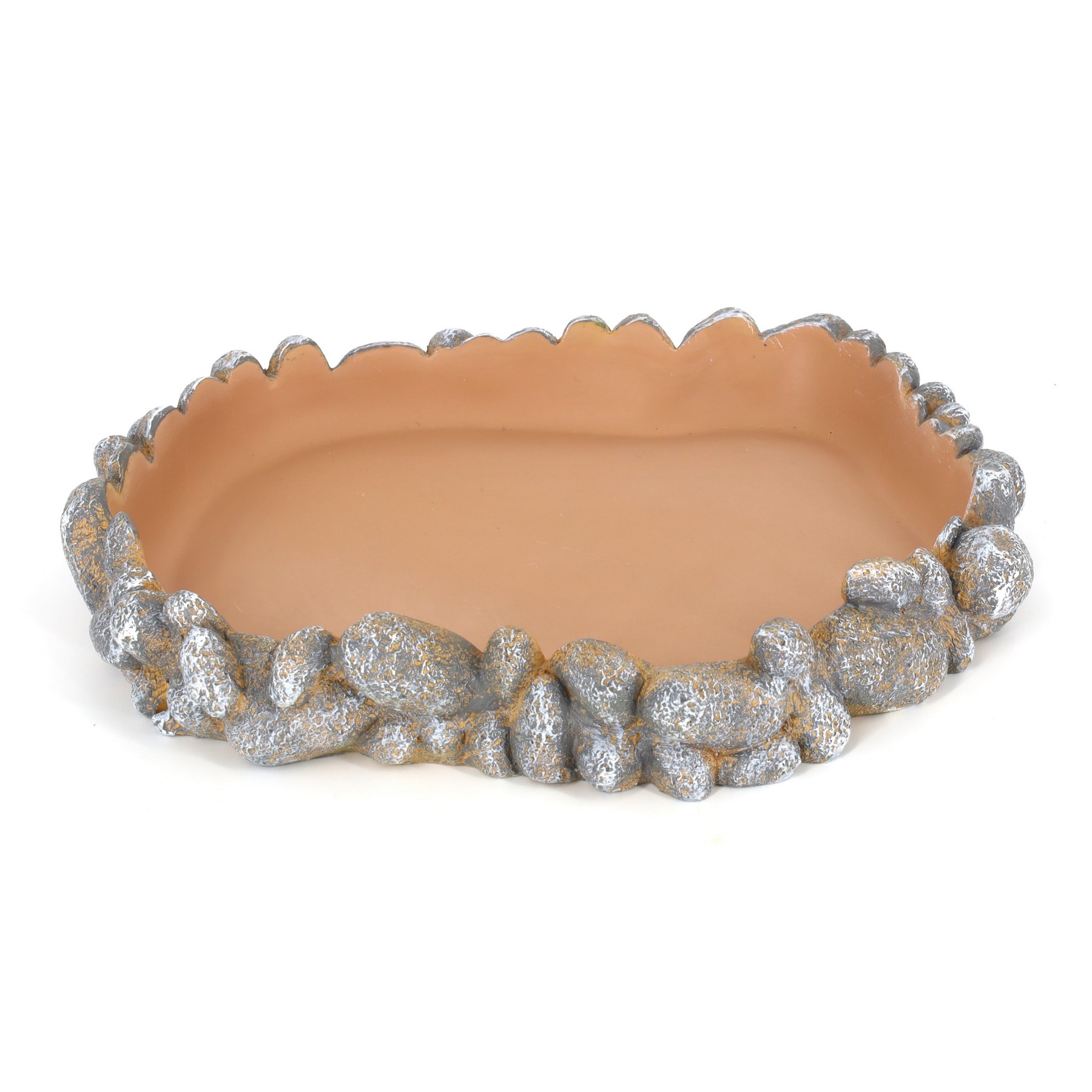 Поїлка для рептилій Hobby Drinking bowl Pebbles L 25x21x4см (36402)
