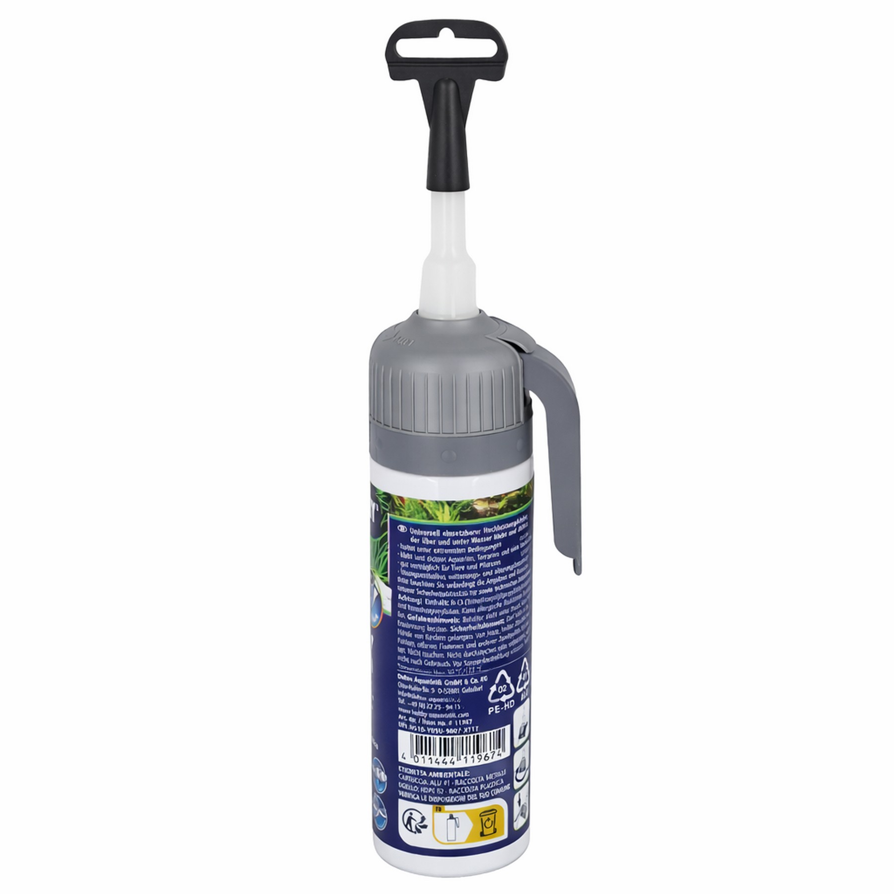 Клей, герметик акваріумний чорний Hobby Fix Underwater Adhesive black 75мл (11967)