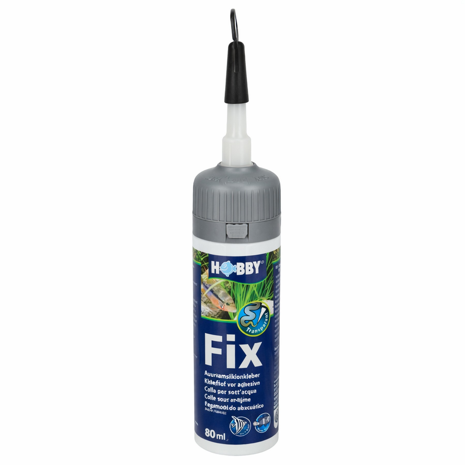 Клей-герметик прозорий Hobby Fix Underwater Adhesive 75 мл (11968) для акваріумів і тераріумів