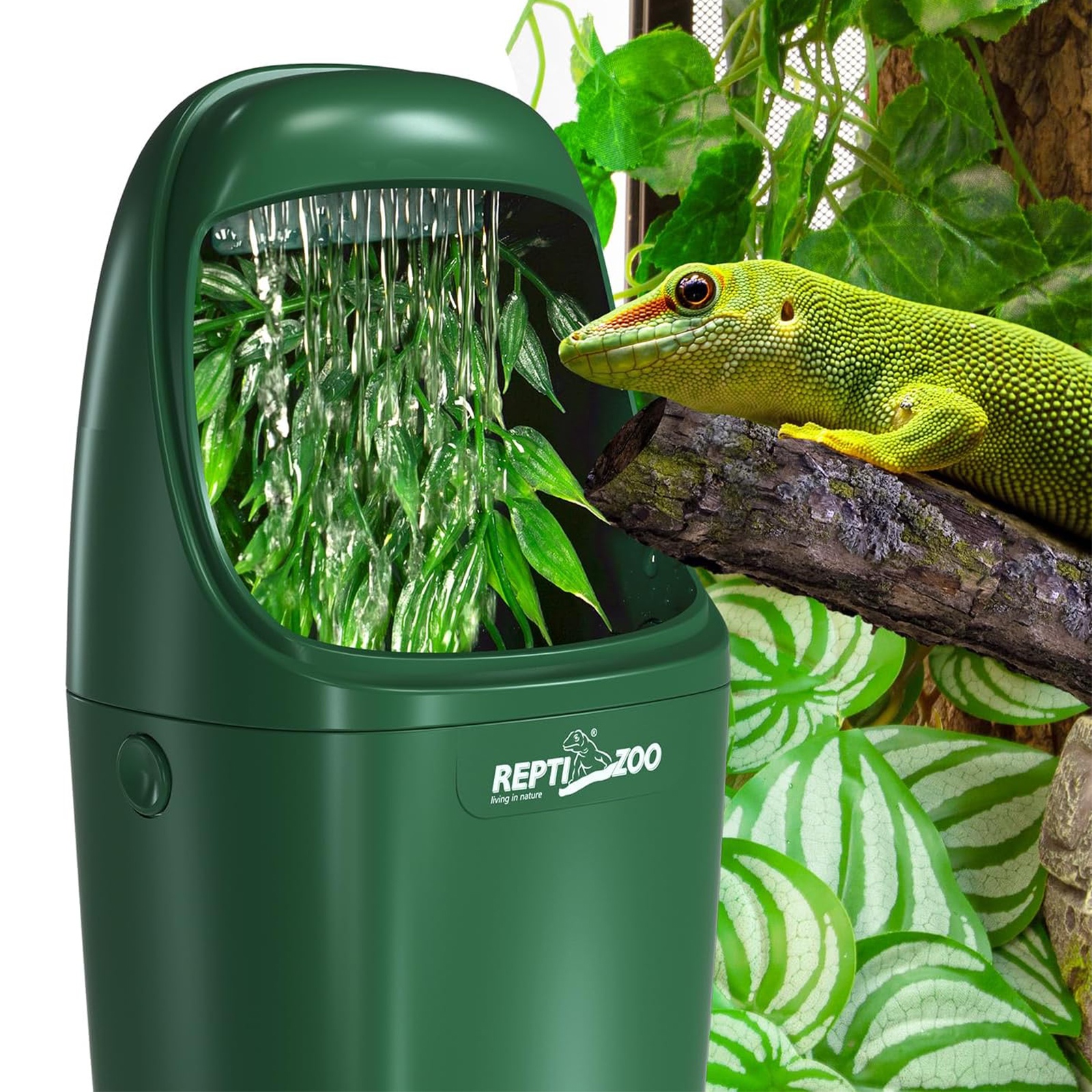 Фонтан, поїлка для хамелеонів і геконів Repti-Zoo Reptile Waterfall (DF09A)