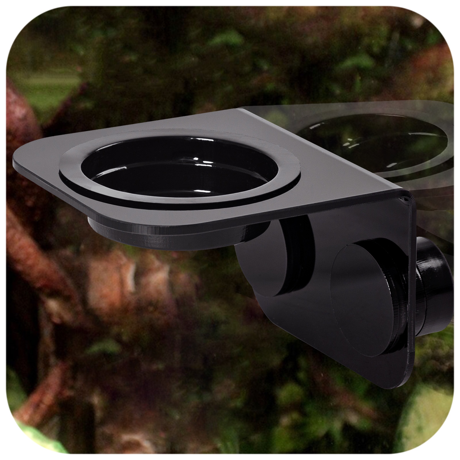 Підвісна миска на магнітах Repti-Zoo Magnetic Gecko Feeder (SX01PNS)