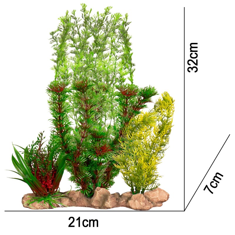 Штучна рослина Kruger Meier Plant Forest 21x7x32см (21931)