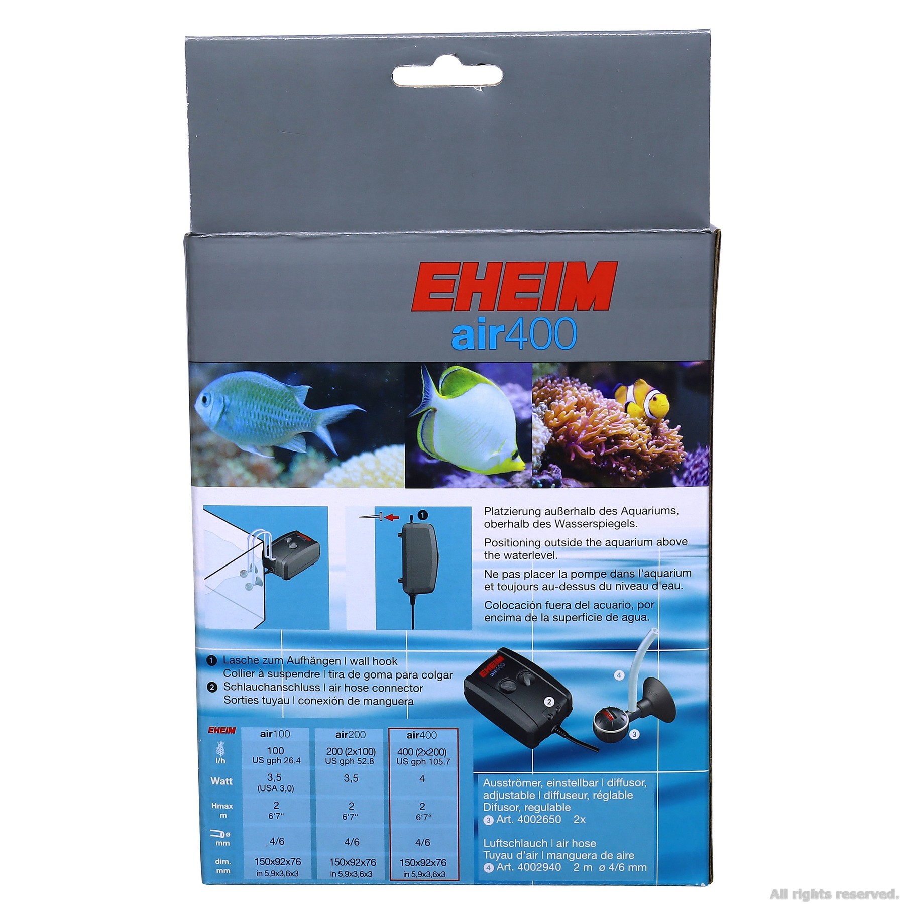 Компресор Eheim air pump 400 (3704010)
