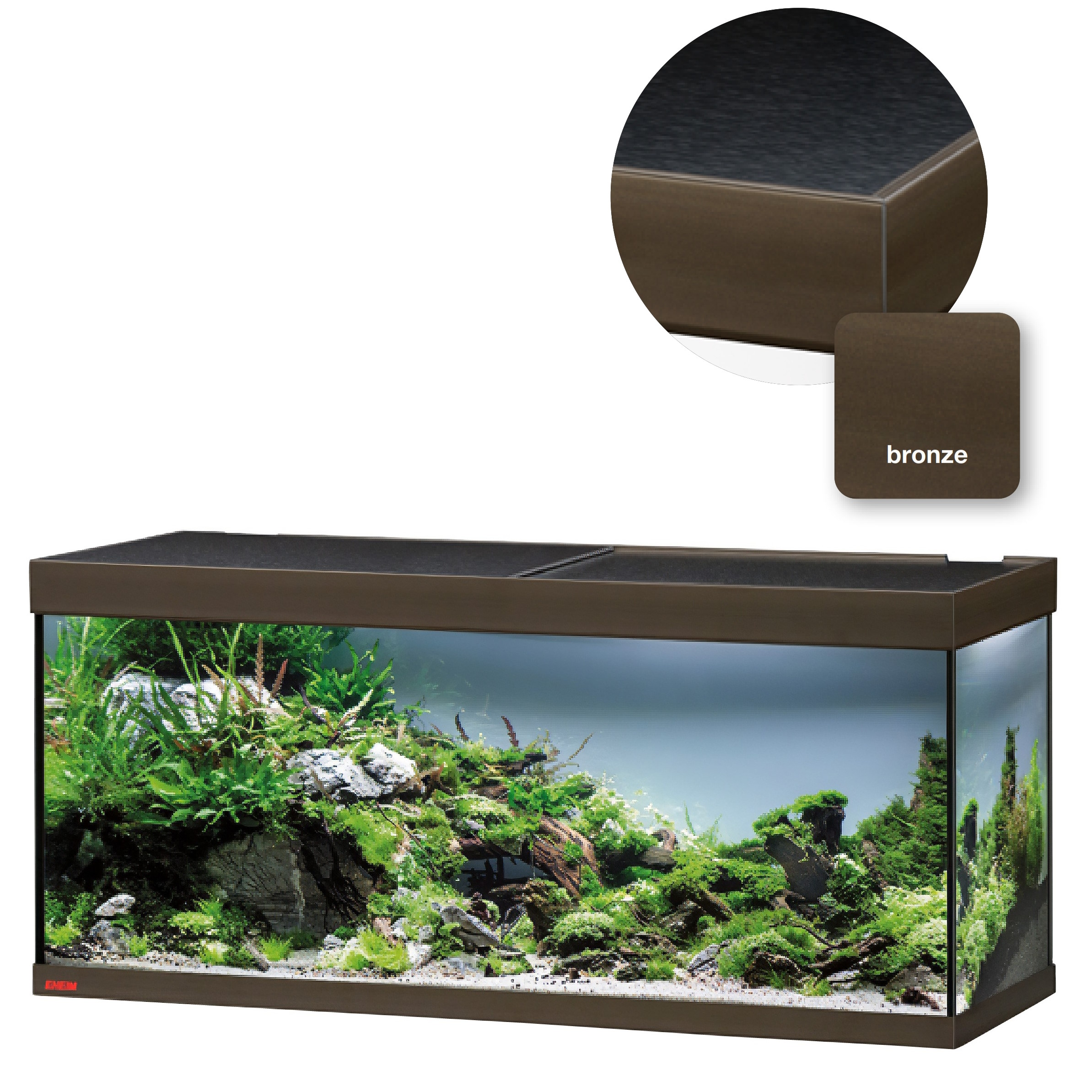 Акваріум Eheim vivaline LED 240 1x16.3W (LED) bronze без тумби (0613072)