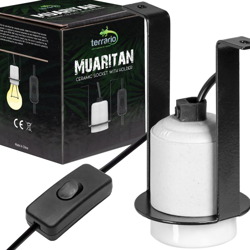 Світильник керамічний патрон Terrario Muaritan Ceramic Socket 200W