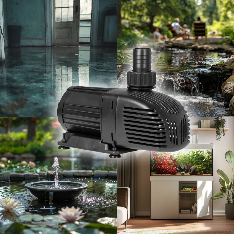Енергоефективний насос для ставка Kruger Meier StreamPulse Pond 13000 л/год із захистом