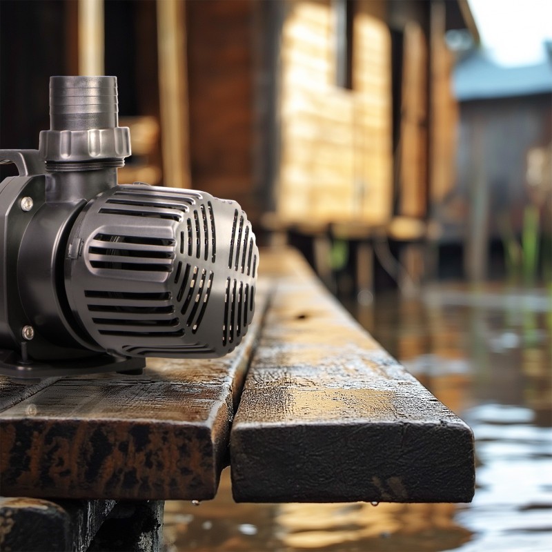 Енергоефективний насос для ставка Kruger Meier StreamPulse Pond 15000 л/год із захистом