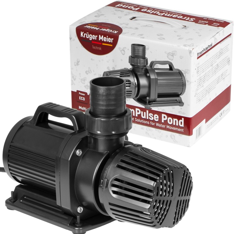 Енергоефективний насос для ставка Kruger Meier StreamPulse Pond 15000 л/год із захистом