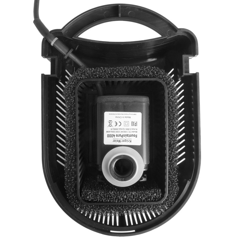 Фонтан-фільтр для ставка Kruger Meier FountainPure 4000 - 3 в 1: насос, фільтр, фонтан (3000 л/год)
