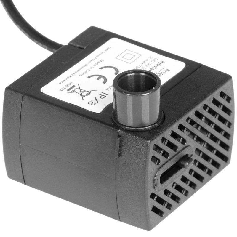 Помпа підйомна Kruger Meier HydroSpark 350 — міні насос 12V, 220 л/год