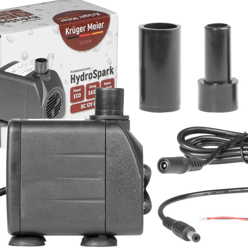 Помпа підйомна Kruger Meier HydroSpark 850 — міні насос 12V, 650 л/год