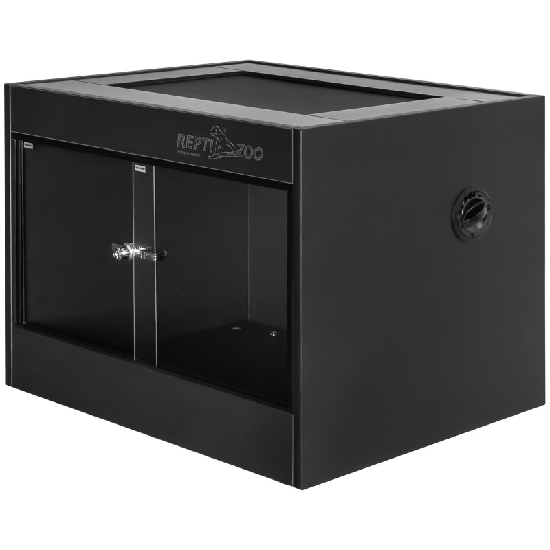 Тераріум з ПВХ Repti-Zoo Terrarium PVC 60x45x45 см (CN604545PN) скляними дверцятами для рептилій і амфібій