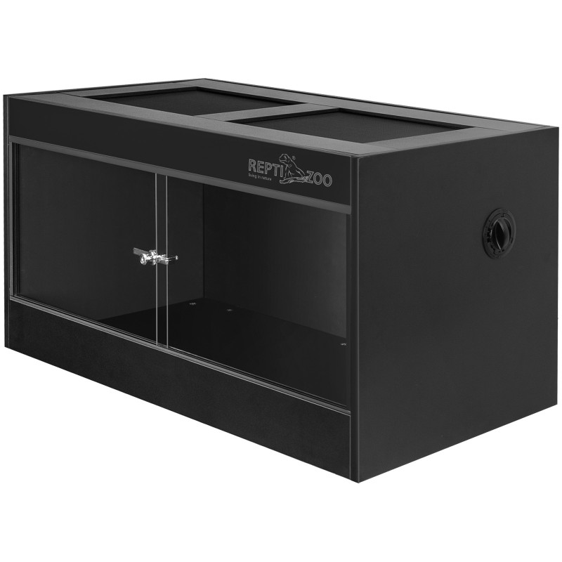 Тераріум з ПВХ Repti-Zoo Terrarium PVC 90x45x45 см (CN904545PN) з скляними дверцятами для рептилій і амфібій