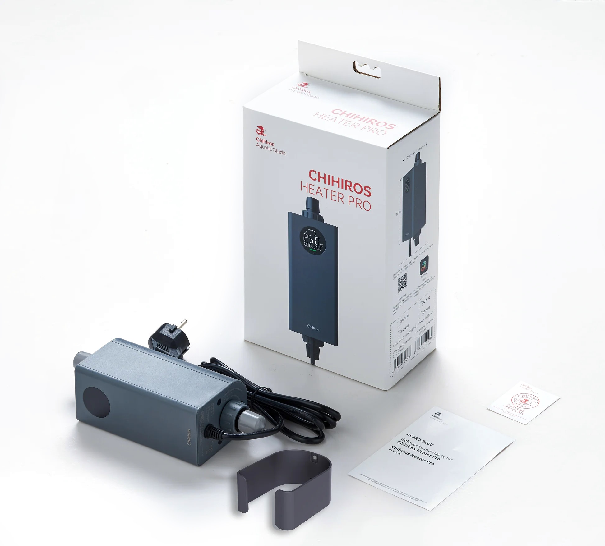 Нагрівач зовнішній Chihiros Heater Pro 12/16мм, 10-1000W з керуванням через додаток