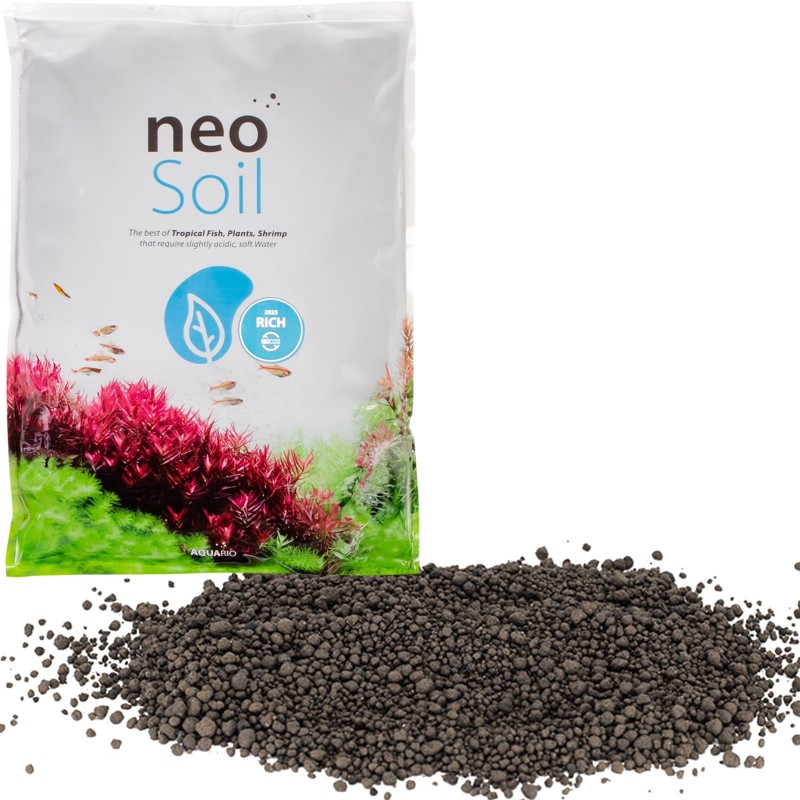 Грунт активний для акваріуму Neo Soil Plant No CO2 RICH 8л. - без потреби у CO₂