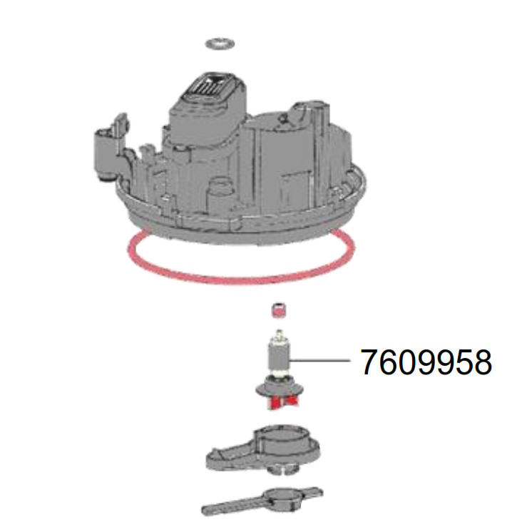 Ротор (імпеллер) для зовнішнього фільтру Eheim classicVARIO+e 250 (2214) (7609958)