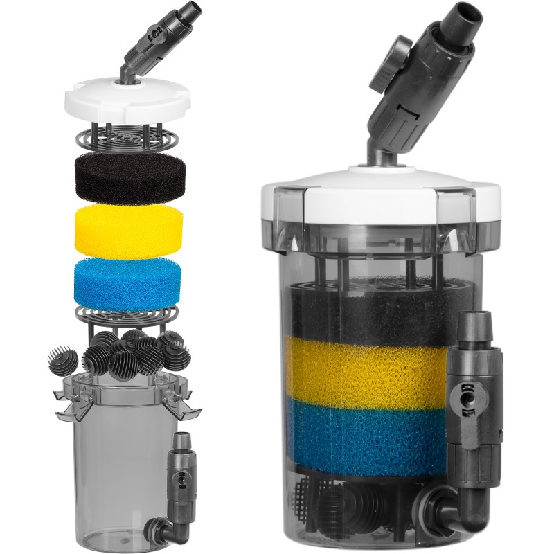 Зовнішній префільтр для акваріума Kruger Meier FlowPure Pro 1600 (16/22 мм) — 1.6 л
