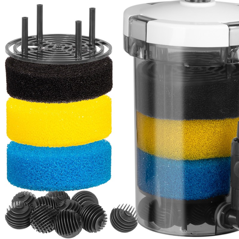 Зовнішній префільтр для акваріума Kruger Meier FlowPure Pro 2700 (16/22 мм) - 2.7 л