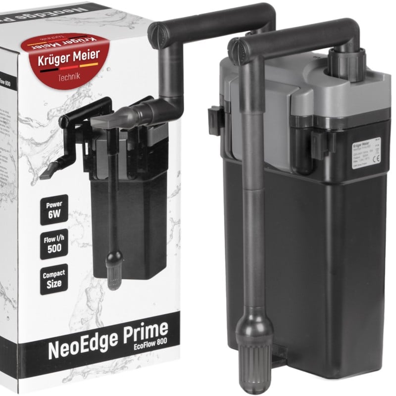 Зовнішній навісний фільтр Kruger Meier NeoEdge Prime 800 для акваріумів 30–90 л